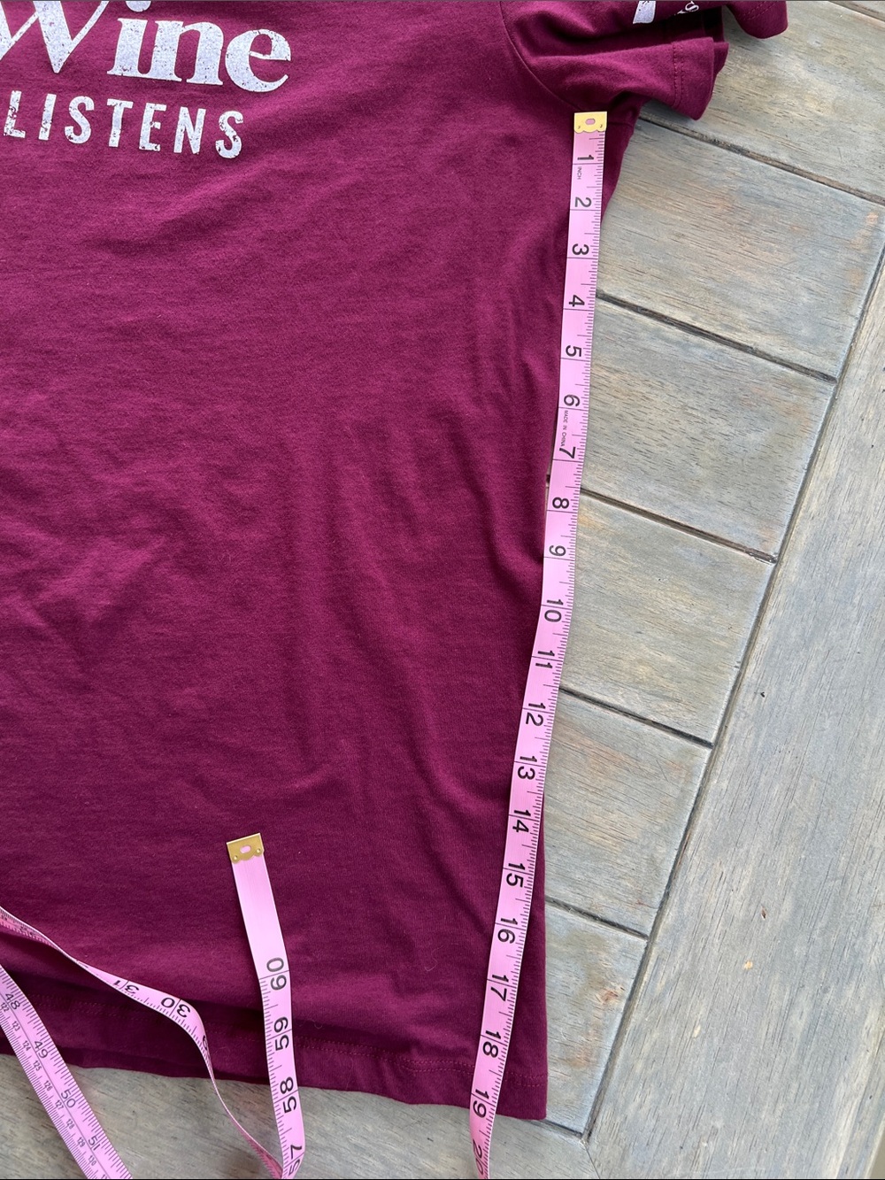 Grunt Style Maroon and White Patriotic Graphic Tee - Picture 5 of 11